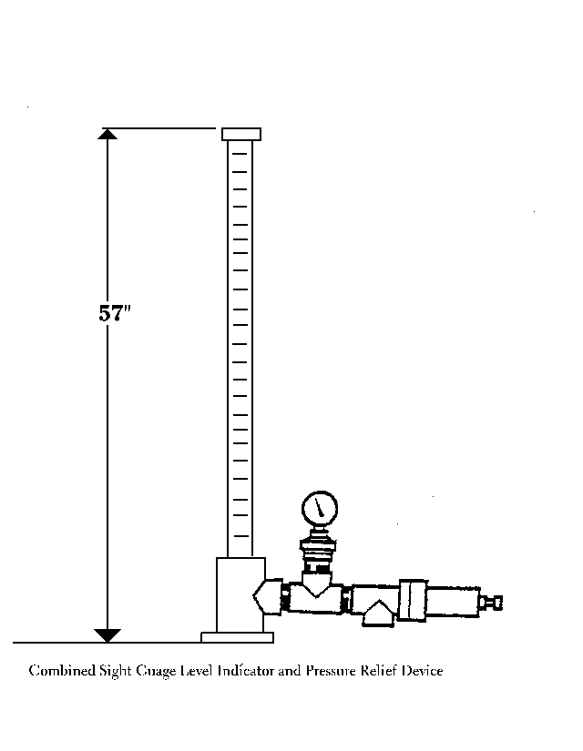 Attachment 2. Combined Sight Gauge Level Indicator and Pressure Relief Device Attachment 2. Combined Sight Gauge Level Indicator and Pressure Relief Device