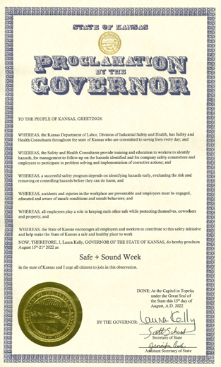 Kansas Proclamation