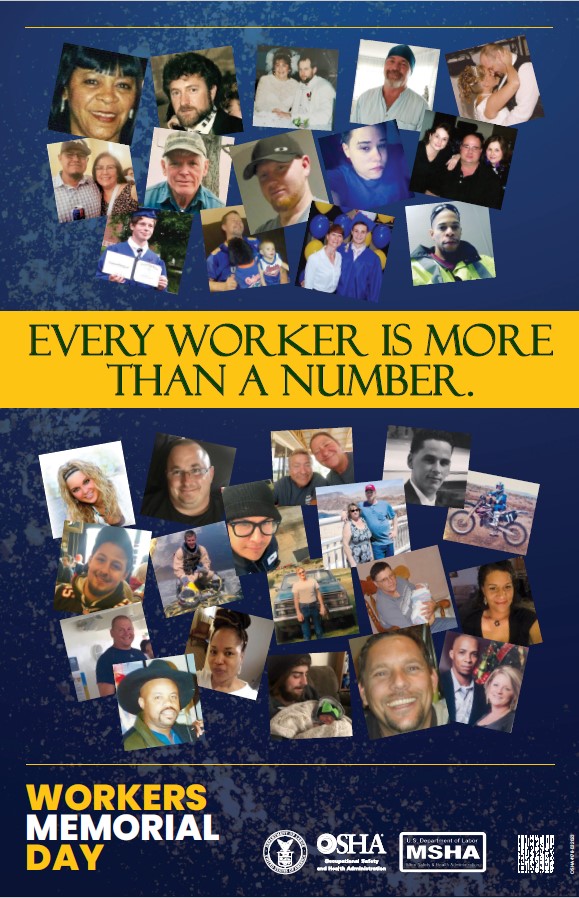 Workers Memorial Day 2023 Poster