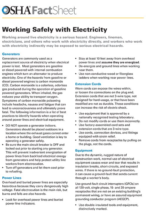 Emergency Preparedness and Response