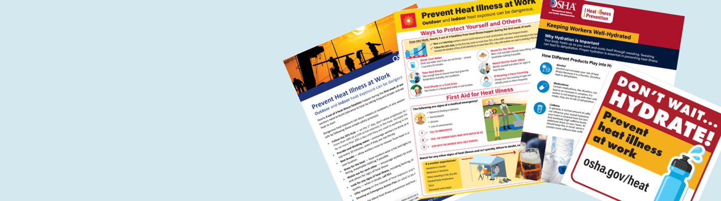 Heat Illness Prevention : Publications Hero