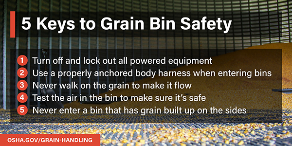 5 Keys to Grain Bin Safety