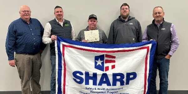 Country Partners Cooperative in Gothenburg is Recognized with SHARP