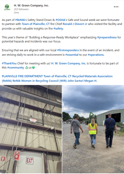 H. W. Green Company, Inc.