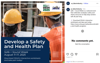 Virginia Labor and Industry 