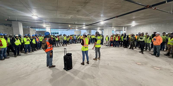 Jeneau Construction - group meet