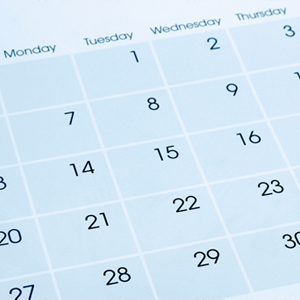 Upcoming Events: Calendar