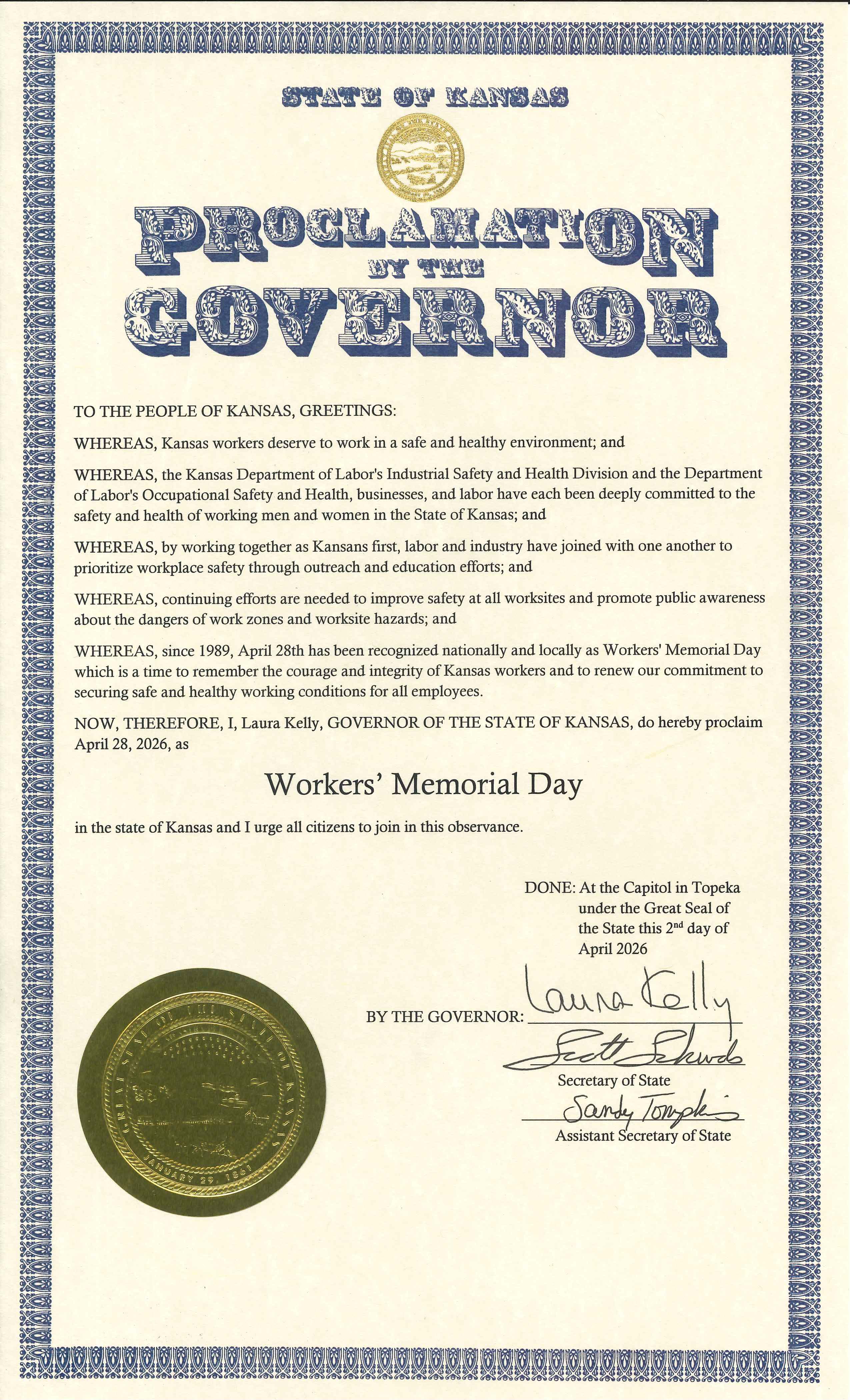  Proclamation