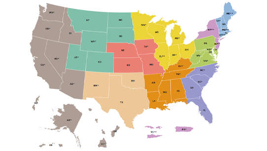 Alliances : Listings Map