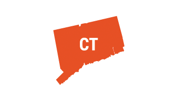 Cnnecticut state silhouette