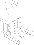 Narrow Aisle High Lift Straddle