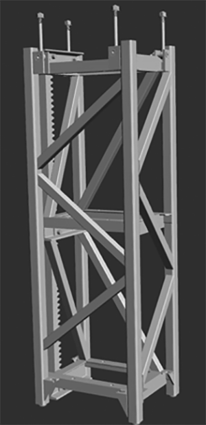 Figure 5 – Mast section