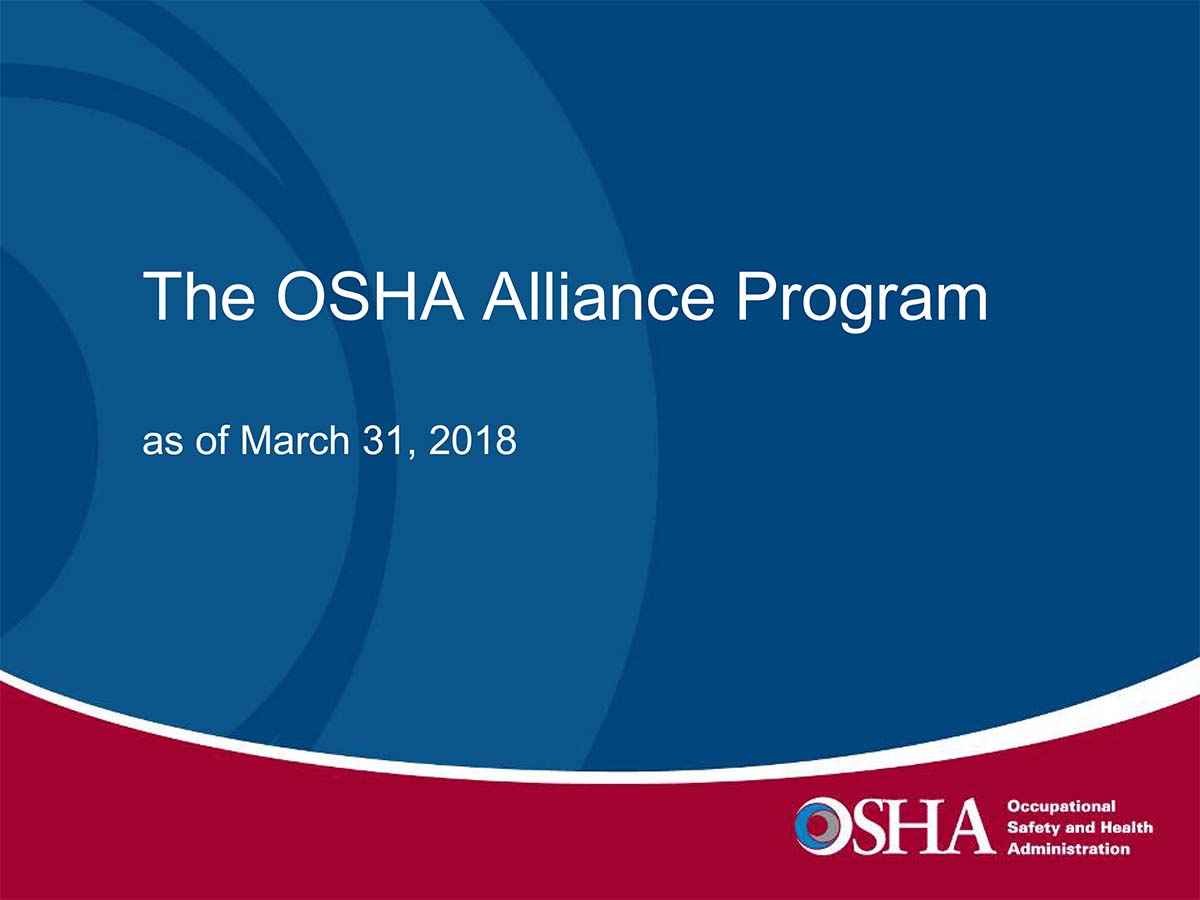 The OSHA Alliance Program