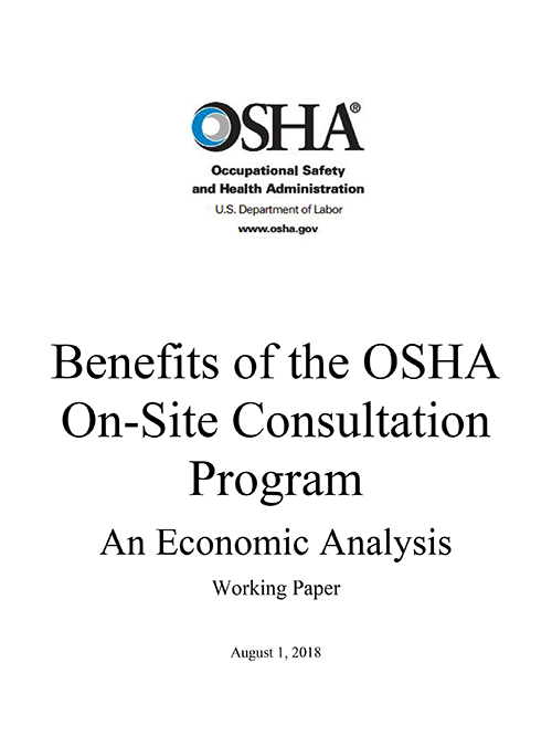 Benefits of the On-Site Consultation Program - An Economic Analysis