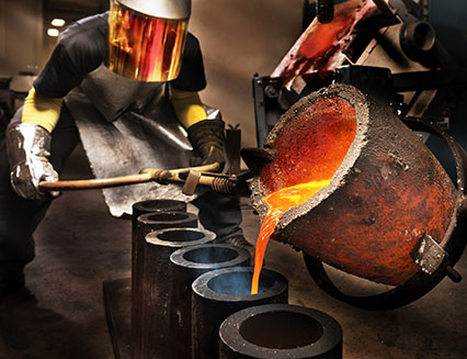 Foundry worker - Photo Credit: iStock - 492798423 | Copyright: HadelProductions