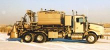 Fig. 11. Cementing truck