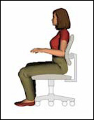 Neutral sitting posture cheap