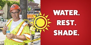 Water, Rest, Shade