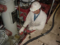 Figure 9: Removal of flammable or combustible material