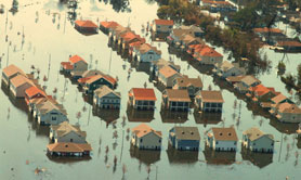 Photo courtesy of FEMA. This picture shows actual disaster site work conditions and may not illustrate proper safety and health procedures.