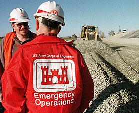 Photo courtesy of FEMA. This picture shows disaster actual site work conditions and may not illustrate proper safety and health procedures.