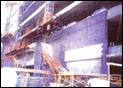 Partial collapse of the Mast-climbing platform