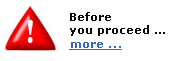 Before you proceed ...more