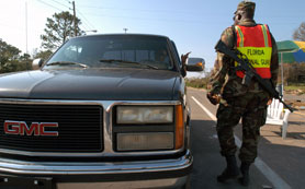 Photo courtesy of FEMA. This picture shows actual disaster site work conditions and may not illustrate proper safety and health procedures.