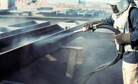 Figure 30: Worker protected by PPE from high pressure hazards