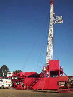 Figure 1. Servicing rig