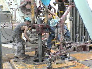 Figure 2. Setting slips