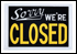 Sorry we're closed