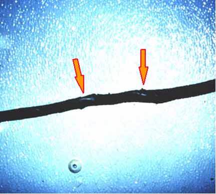 damaged cord