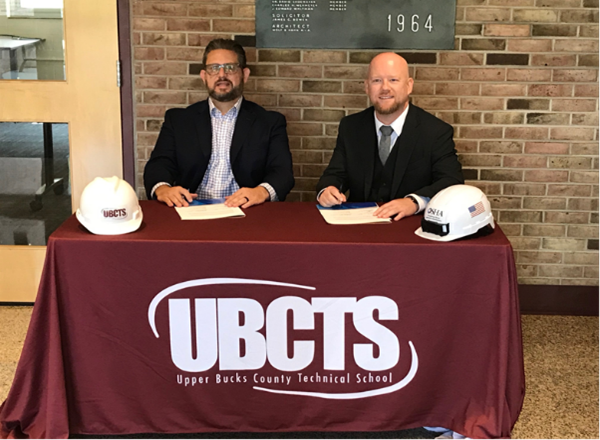Michael Herrera, Ed.D & Jacob Ladd, OSHA area director in Allentown