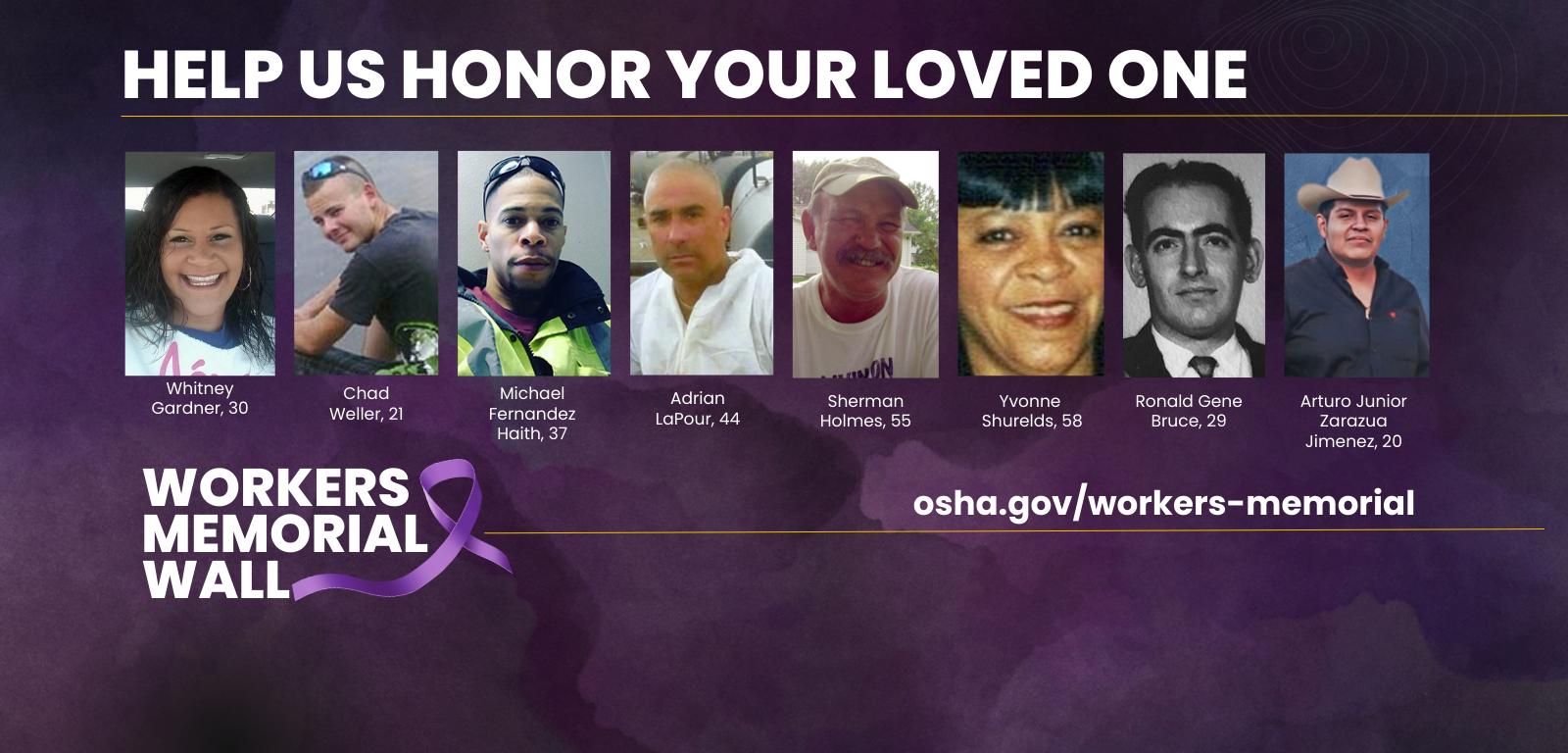 Help Us Honor Your Loved One