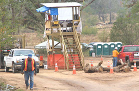 Photo courtesy of the U.S. Army Corp of Engineers. This picture shows actual disaster site work conditions and may not illustrate proper safety and health procedures.