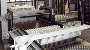 This palletizer conveyor is the type of machine an Ice River Springs worker unjammed on July 6, 2014, at the company's High Springs, Florida, facility. This palletizer conveyor is the type of machine an Ice River Springs worker unjammed on July 6, 2014, at the company's High Springs, Florida, facility.