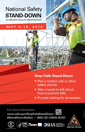 National Safety STAND-DOWN. To Prevent Falls in Construction National Safety STAND-DOWN. To Prevent Falls in Construction