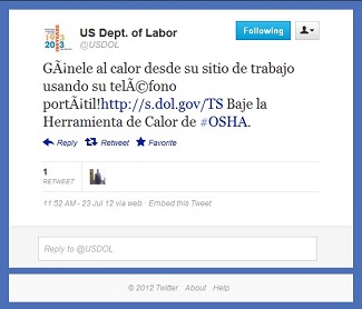 tweeter feed example image