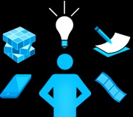 image of different social media types