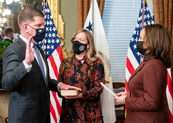 Marty Walsh swearing in