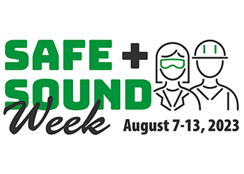 Safe + Sound Week logo