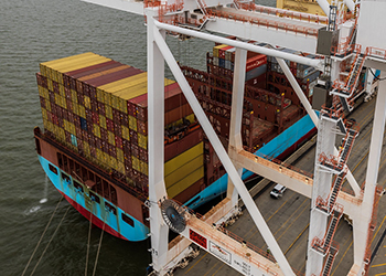 Container boat at dock : Whistleblower Protection