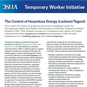 Temporary Worker Initiative publication screenshot