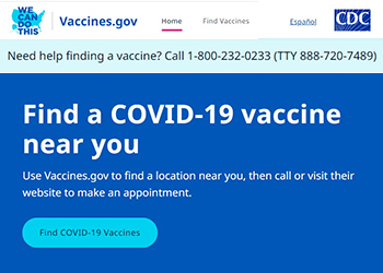 Find a COVID-19 vaccine near you - Vaccines.gov